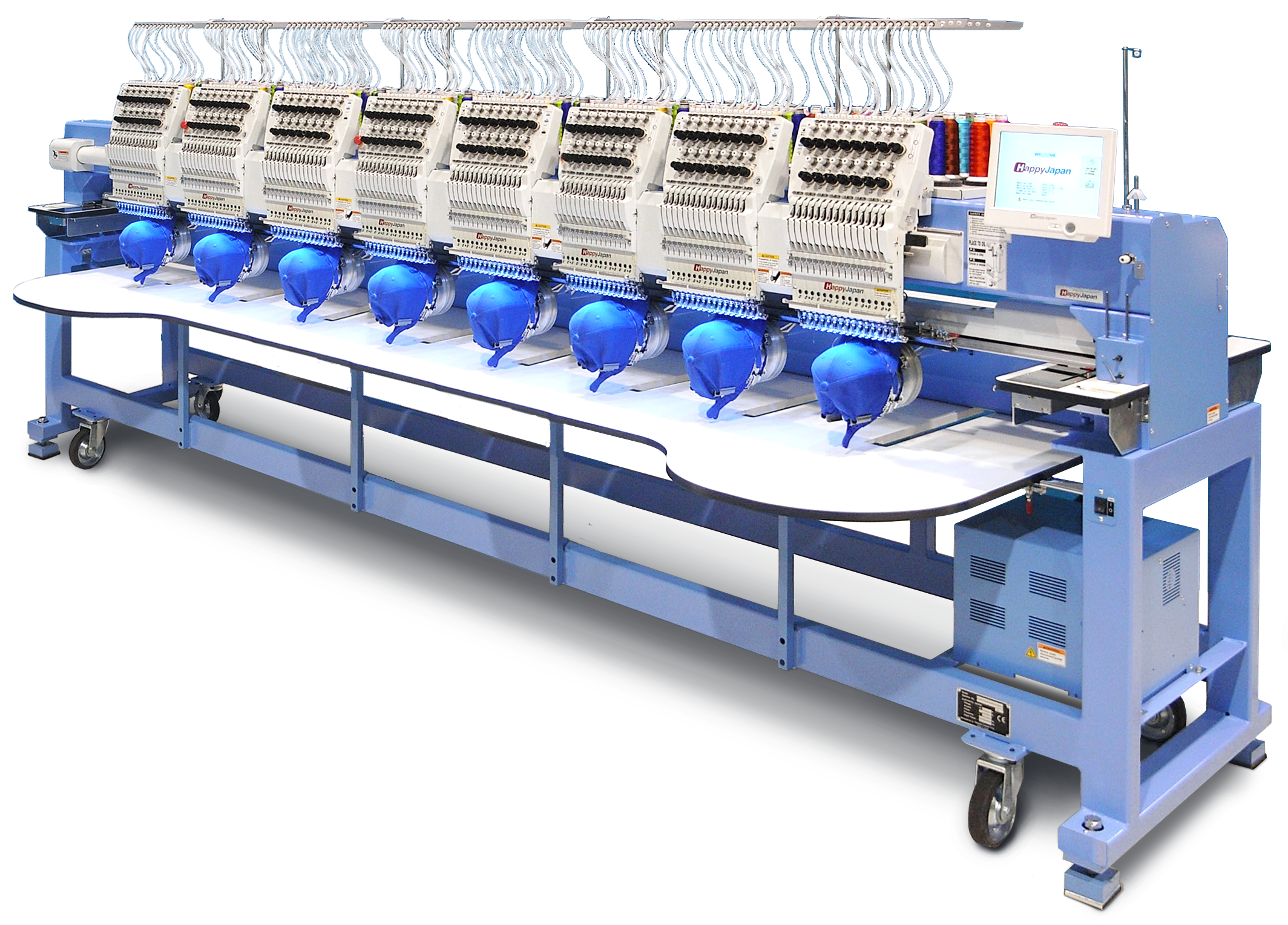 Texmac's HCR3-1508 Embroidery Machine