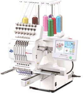 happyjapan HCH-701p 7 needle embroidery machine